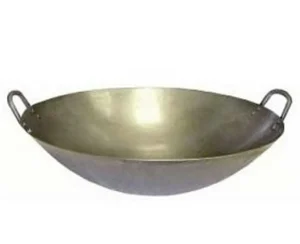 New Wok de 20" en acier Batterie De Cuisine